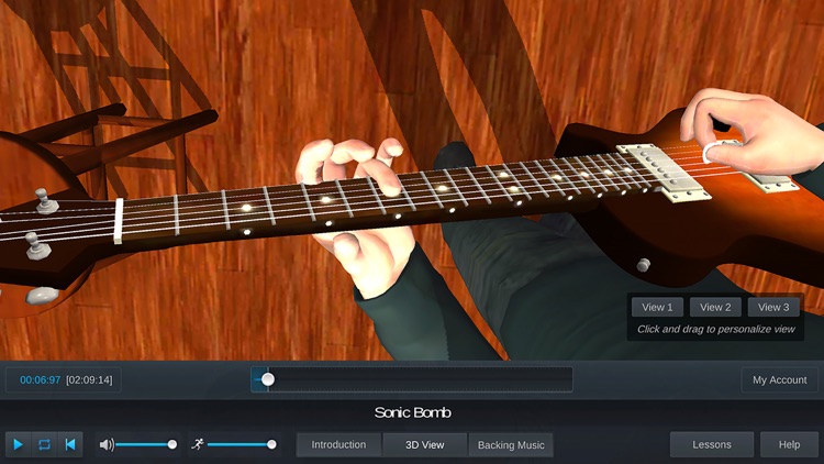 iPerform3D Guitar Lessons