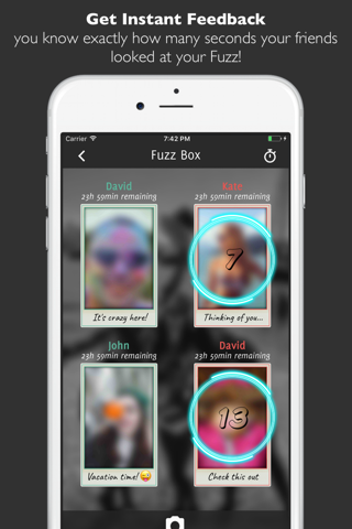 FuzzMe!  Secret photo sharing screenshot 4