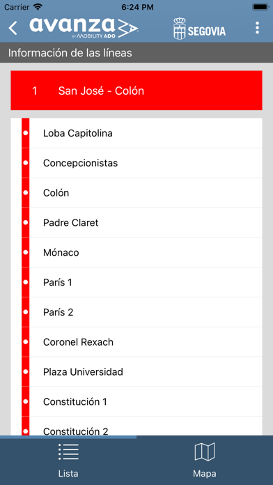 Autobuses Urbanos de Segovia screenshot 3