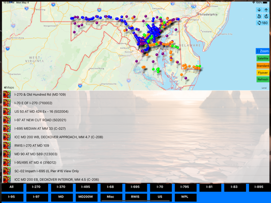 Screenshot #4 pour Traffic Cameras Maryland Pro