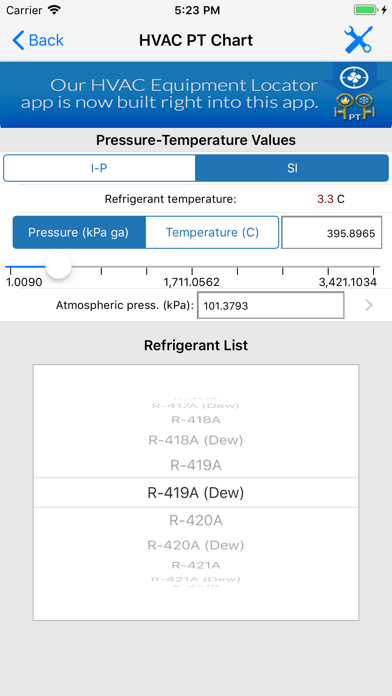 Hvac Pt Chart