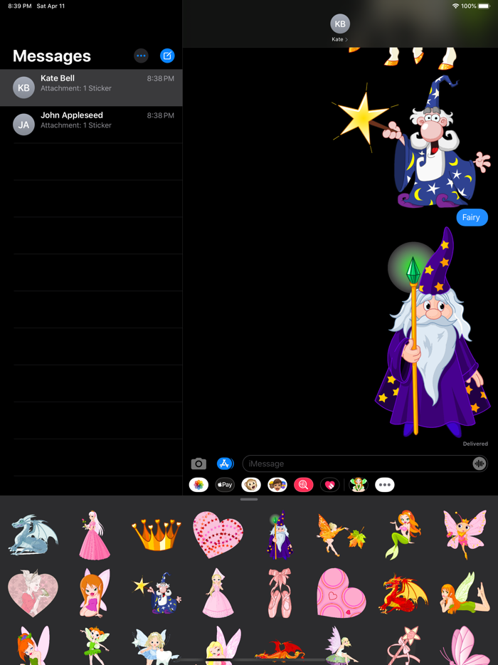 Fairies Stickers  Emojis