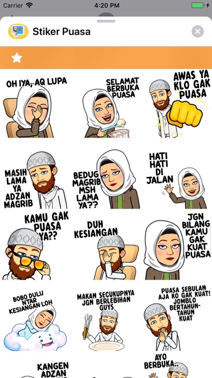 Stiker Puasa screenshot-5