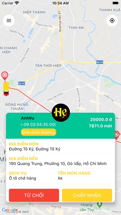 Hẹ Tài Xế screenshot-3