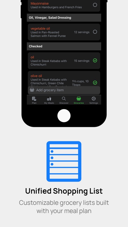 Carte - Easy Meal Plans screenshot-3