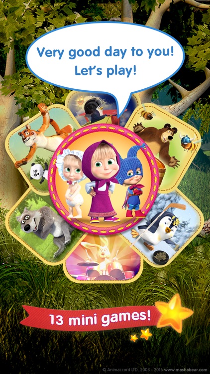 Masha and the Bear: Kids Games