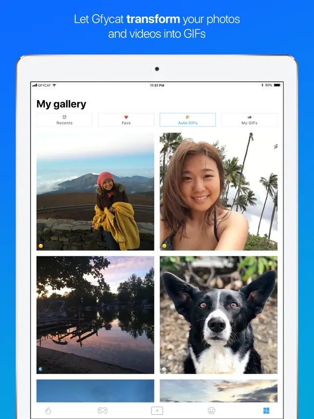 Obrázek 4 Gfycat: GIFs, stickers & memes iphone