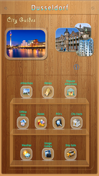 Dusseldorf Offline Map Guideのおすすめ画像1