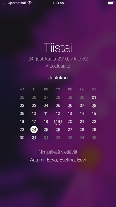 Télécharger Nimipäivät pour iPhone / iPad sur l'App Store (Utilitaires)