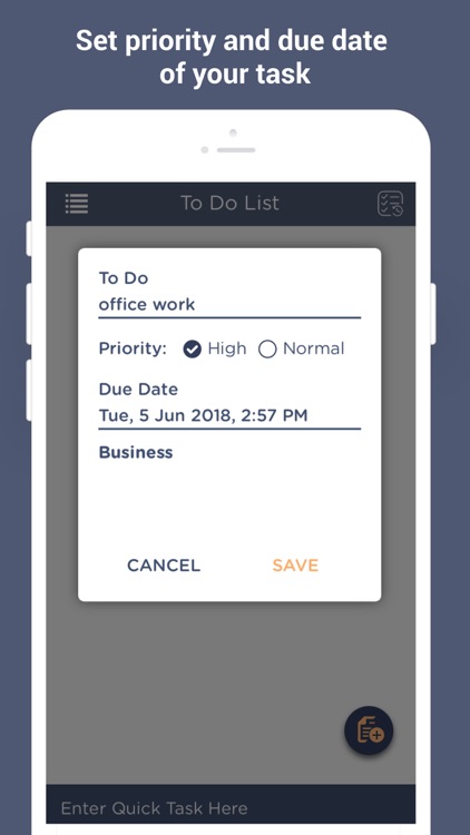 To do list - Checklist App