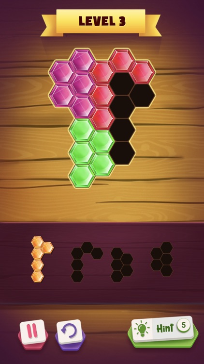 Hexa Color Block Puzzle