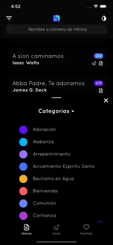 Screenshot 4 Himnario MMM iphone