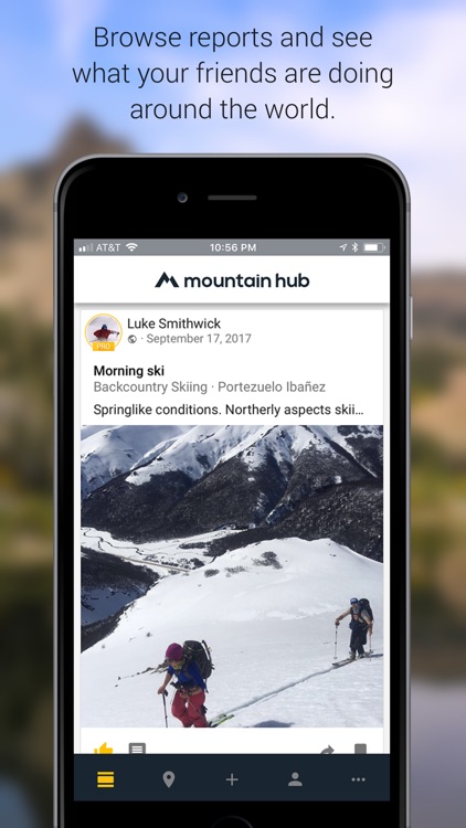 Mountain Hub Adventure Sharing