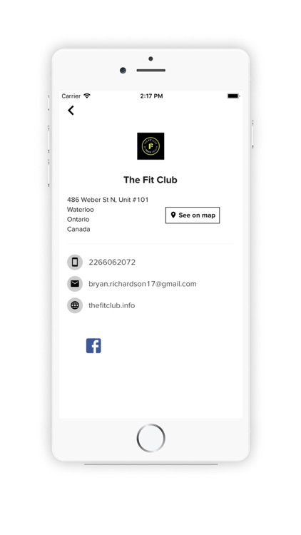 The Fit Club App