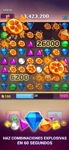 Screenshot 1 Bejeweled Blitz iphone