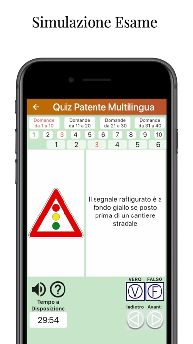 Quiz Patente Multilingua 2023 screenshot 2