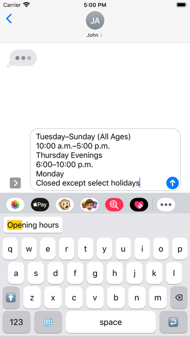 Text Expander Keyboard screenshot 3