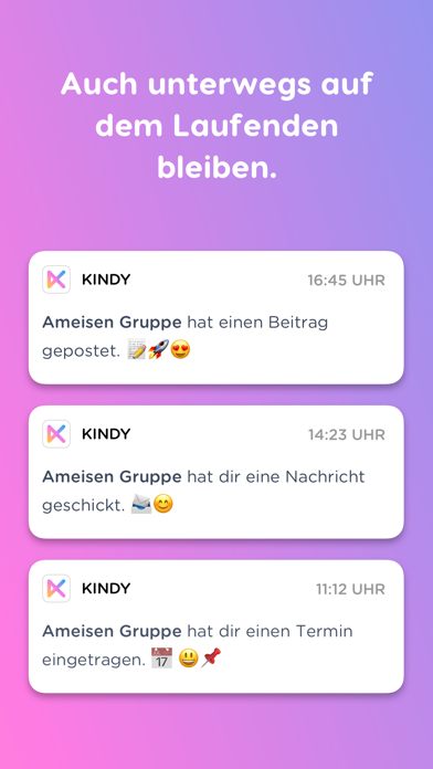 Kindy - Die Kita-App screenshot 4