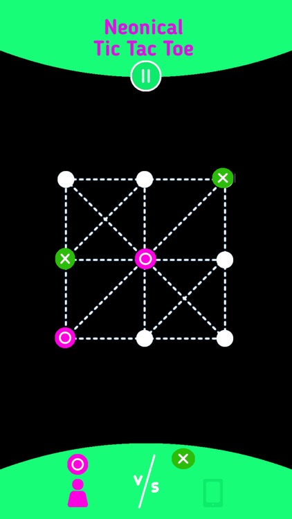 Neonical Tic Tac Toe