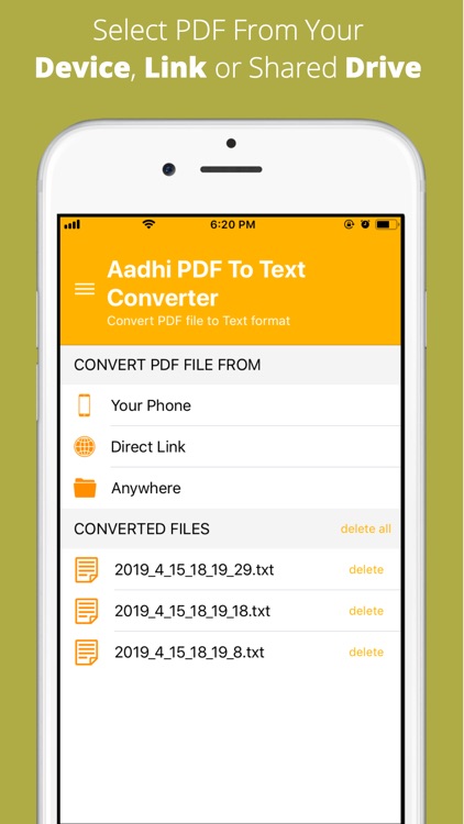 Aadhi PDF to Text Converter