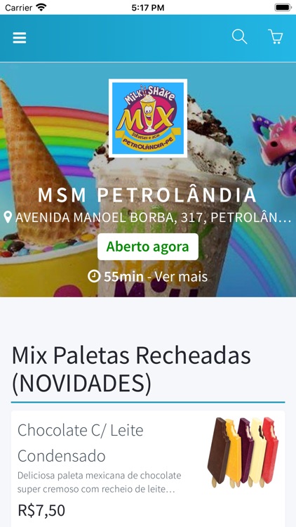 Milk Shake Mix Petrolândia