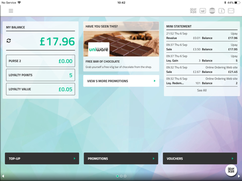 Upay - Payments & Loyalty - náhled