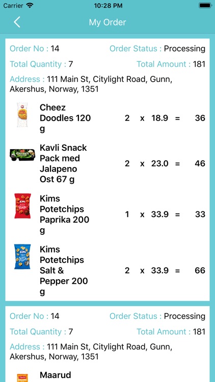 Urben Snacks Shopping screenshot-3