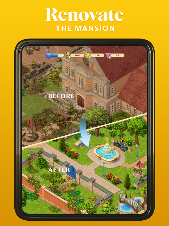 Merge Mansion iPad app afbeelding 2