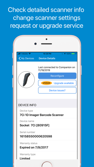 Socket Mobile Companionのスクリーンショット2 Socket Mobile Companionのスクリーンショット2