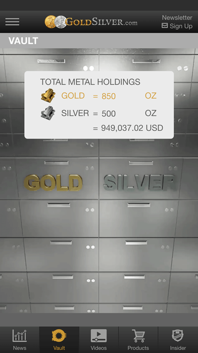 How to cancel & delete Gold Silver Vault from iphone & ipad 2