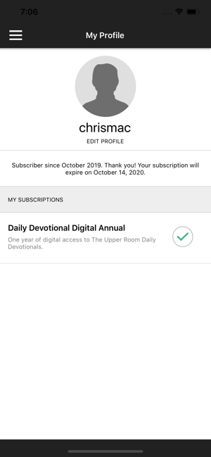 Upper Room Daily Devotional Im App Store