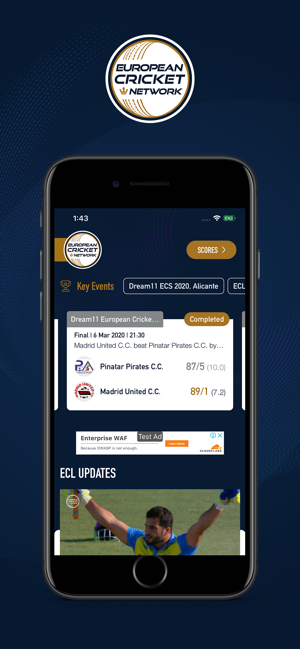 European Cricket Network(圖1)-速報App