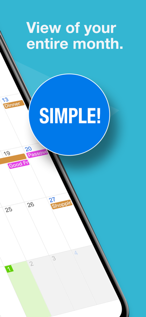 Simple Calendar - SimpleCal(圖2)-速報App