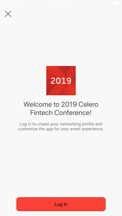 Celero Fintech Conference screenshot 3