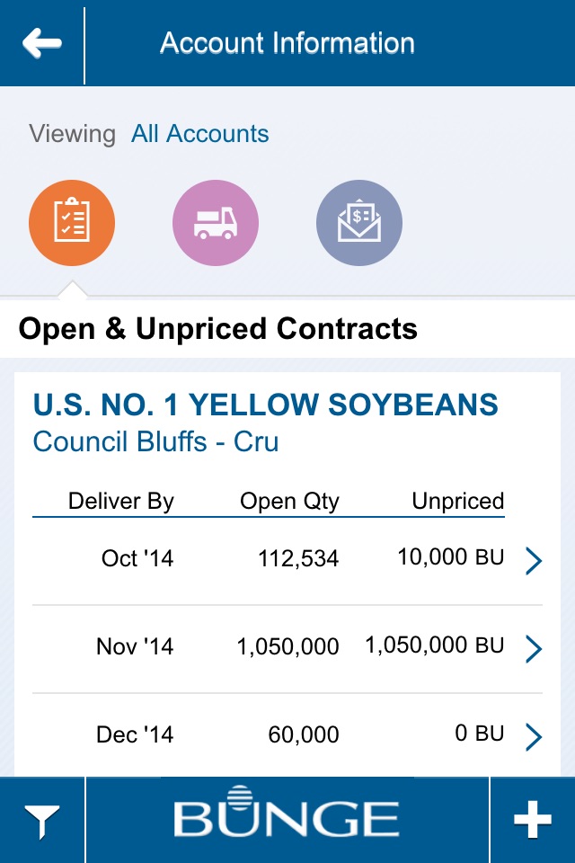 Bunge Mobile screenshot 2