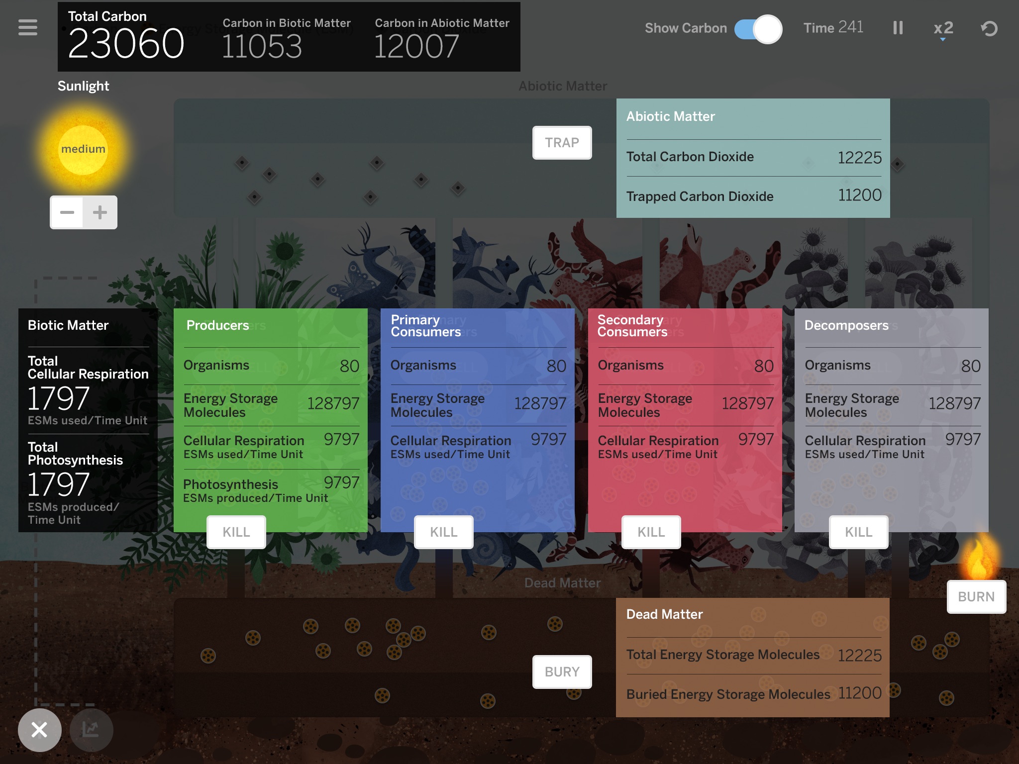 Matter & Energy in Ecosystems screenshot 2