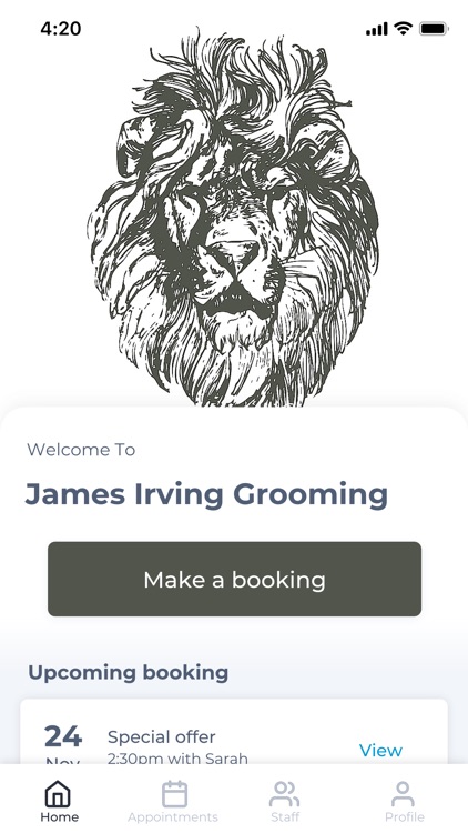 James Irving Grooming