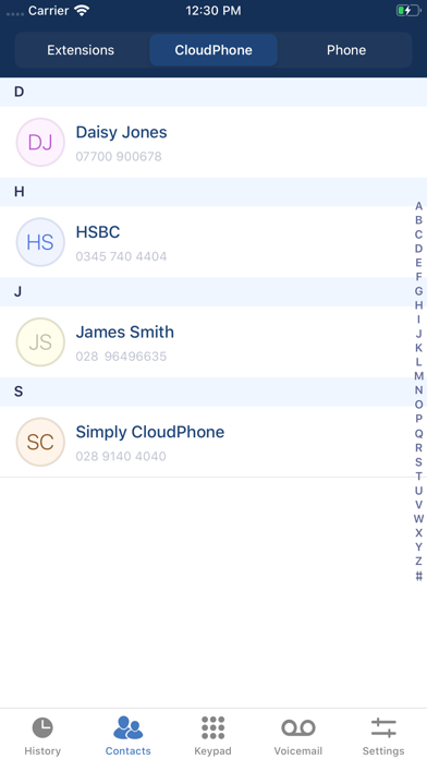 Simply CloudPhone screenshot 2
