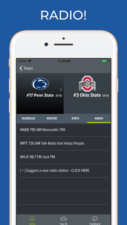Penn State Football Schedules