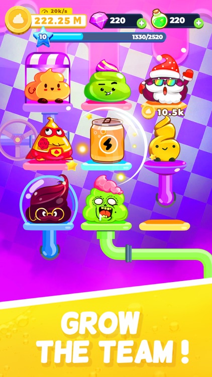 Slime idle super - Merge!