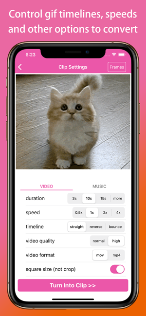 GIFClips - gif to video clips(圖2)-速報App