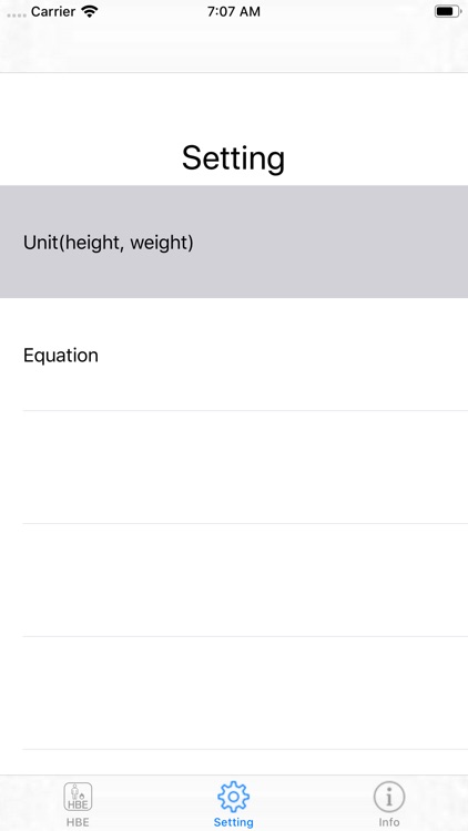 Harris Benedict Equation