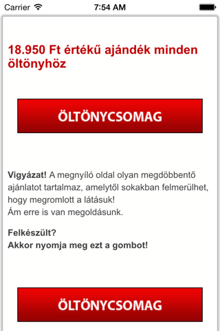 MrSale Öltönyüzlet - Akció screenshot 2