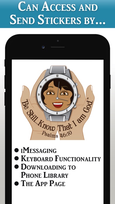 Screenshot #2 pour God's Timing Scripture Emojis