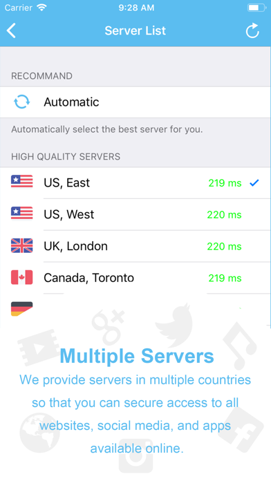VPN Proxy Master for iPhone screenshot 2
