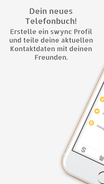 SWYNC: Adressbuch App Adressen screenshot-0