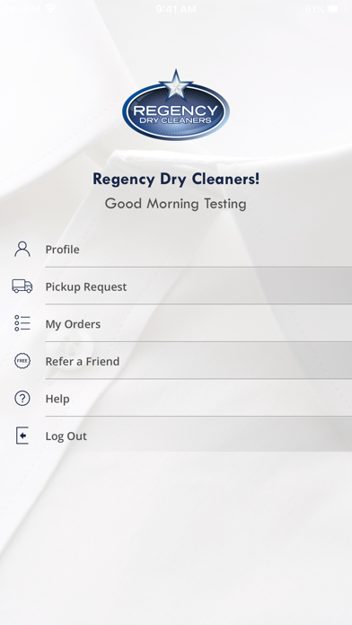 Regency Cleaners NC screenshot 2