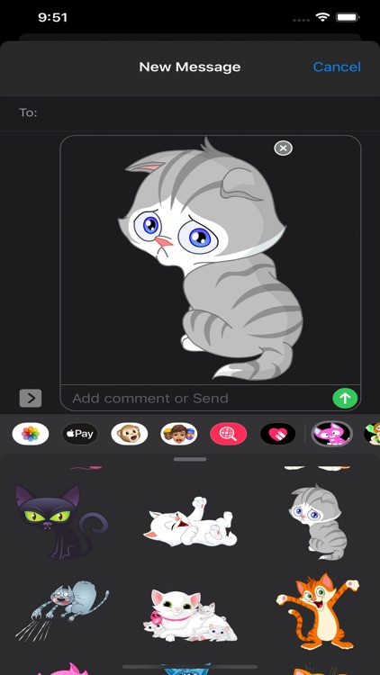 Cats Stickers & Emojis screenshot-7