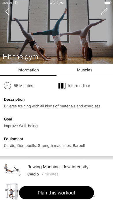 MyFitness screenshot 3