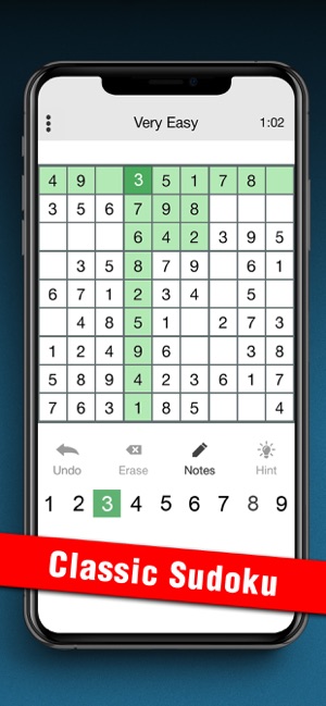 Classic Sudoku - 9x9 Puzzles